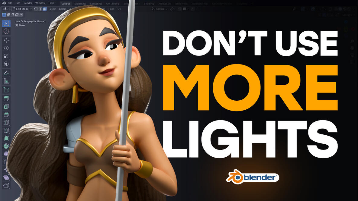 LIGHTING your 3D Characters | Blender Tutorial