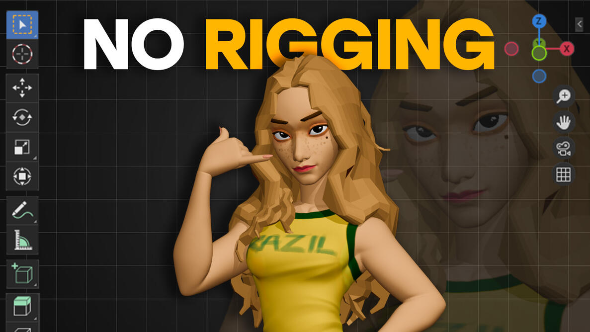 How I Sculpt Posed Characterss Without Having to Rig