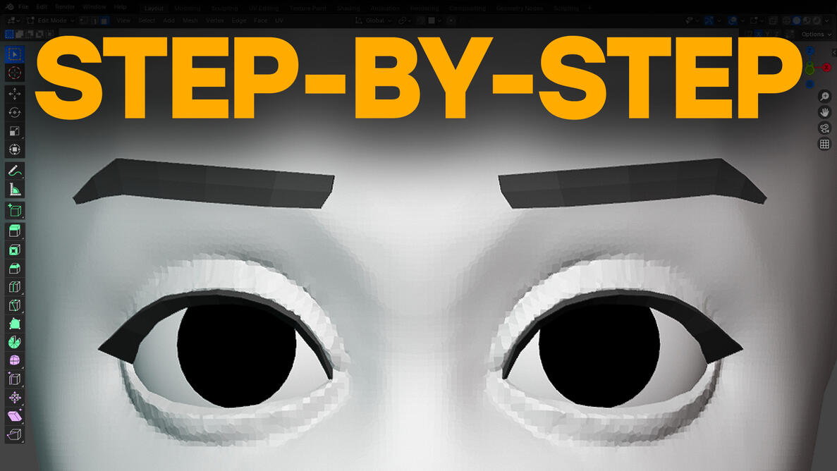 How NOT To Sculpt The Eyes | Blender Tutorial